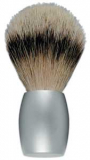 DOVO Shaving Brush  matted chromed