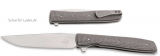 BKER Pocket Knife Plus Urban Trapper Jigged Titanium