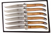 Wacholder FORGE DE LAGUIOLE Steakmesser satiniert Set 6-teilig
