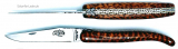 12 cm FORGE DE LAGUIOLE Serie LUXE Pocket Knife Double Plein Manche Snakewood