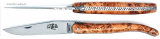 FORGE DE LAGUIOLE Serie LUXE Pocket Knife Plein Manche juniper wood