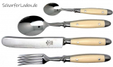  EICHENLAUB Acrylic white cutlery URLATDEUTSCH  set 4 pieces Article