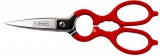 BURGVOGEL Kitchen Scissors red stainless A