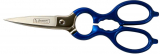BURGVOGEL Kitchen Scissors blue stainless