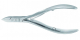 DOVO CONTOUR corner nippers stainless satin finish 11,5 cm