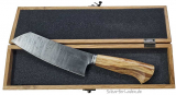 UWE HEIECK Damascus chefs knife Santoku 18 cm