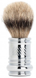  MERKUR model BARBER POLE shaving brush silver tip 22 mm