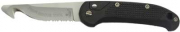 HUBERTUS Modell PROFI RESCUE TOOL Rettungsmesser schwarz mit Hackenklinge
