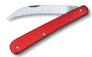 ICTORINOX Model ALOX RED  Bakers knife serrated edge 