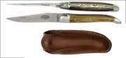 11 cm  FORGE DE LAGUIOLE Serie TRADITION Pocket Knife Olive Wood set