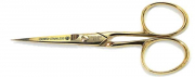 10,4 cm DOVO Model 285 GOLD Embroidery scissors Thread scissors gold plated